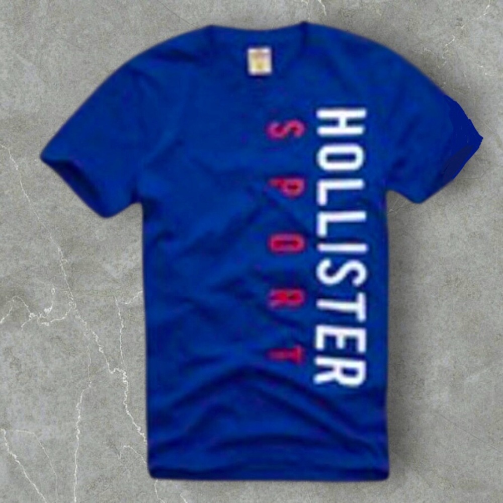 Hollister Limited Edition Blue Graphic T-Shirt